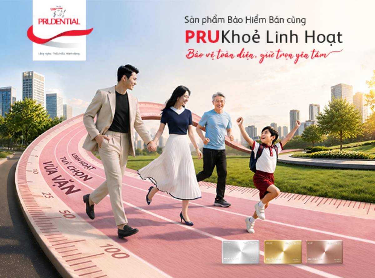 PRUKhỏe Linh Hoạt nằm trong các gói bảo hiểm sức khỏe tốt nhất hiện nay